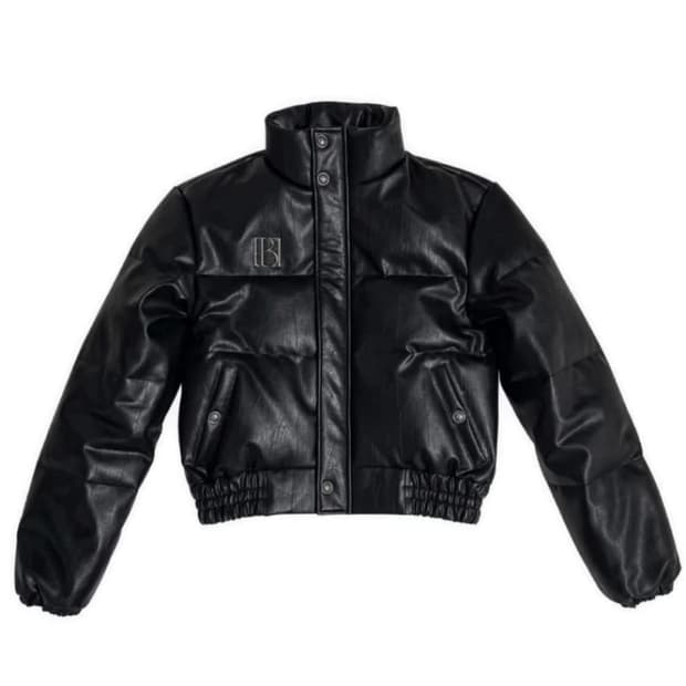 보헤미안서울 덕다운 메탈로고 패딩