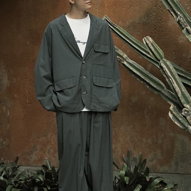 실라주 sillage 패커블 셋업 그레이