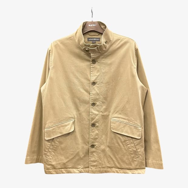 JPN VINTAGE 프렌치 워크 자켓 4포켓 백 슬릿 디테일 베이지