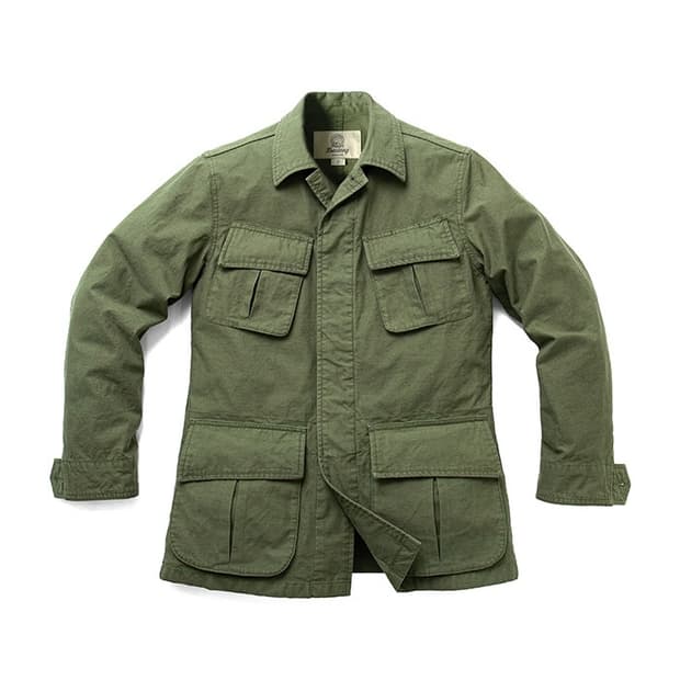 바스통 109 퍼티그자켓 올리브 M