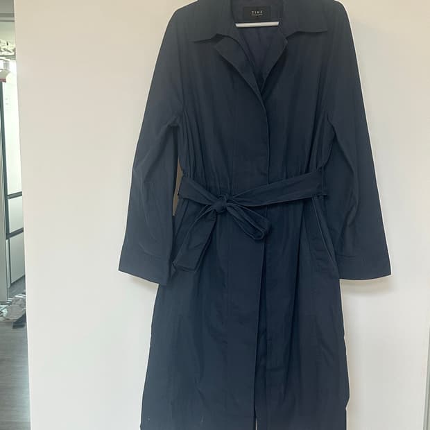 TIME  타임 여성  트렌치  자켓 _free사이즈