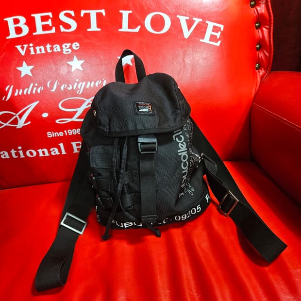 후부 더 컬렉션(FUBU) in USA Y2k 나일론 미니 백팩 