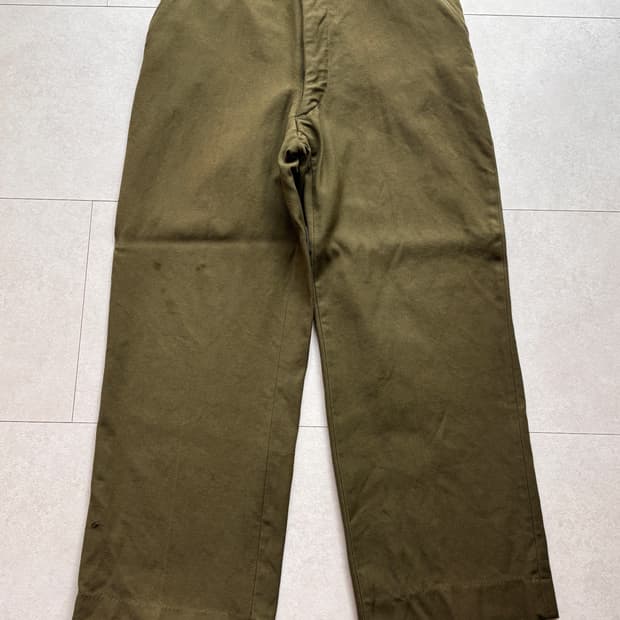 미군 M-1951 트라우저 OG 밀리터리 팬츠