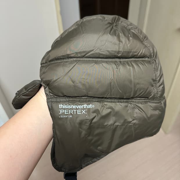 디스이즈네버댓 패딩모자