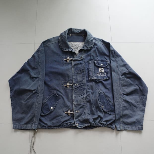 90s ESSENZA 이태리 생산 빈티지 파이어맨 자켓 (105)