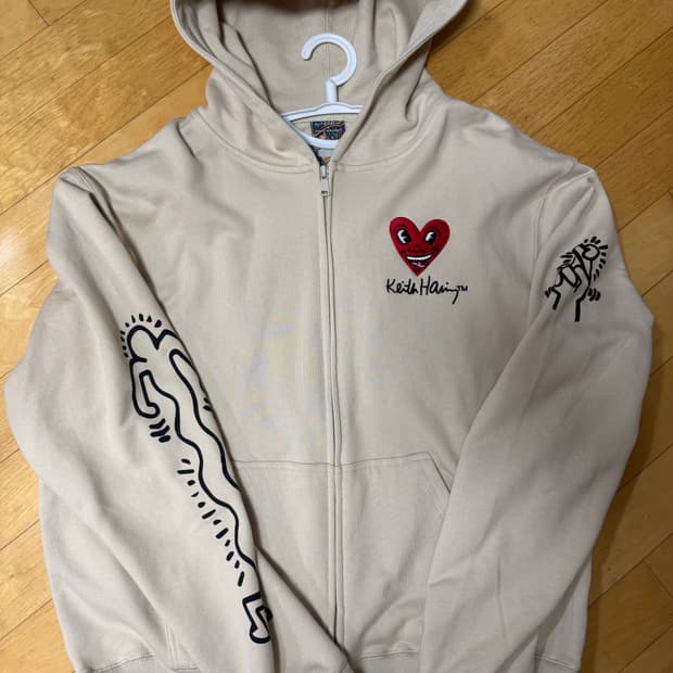 Kieth Haring 후드집업