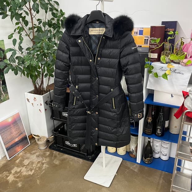 버버리 우먼 애쉬무어 패딩점퍼 S