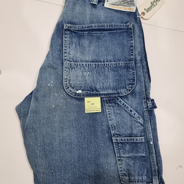 슈가케인 데님 쇼츠 반바지 워시드  SC52568 30사이즈