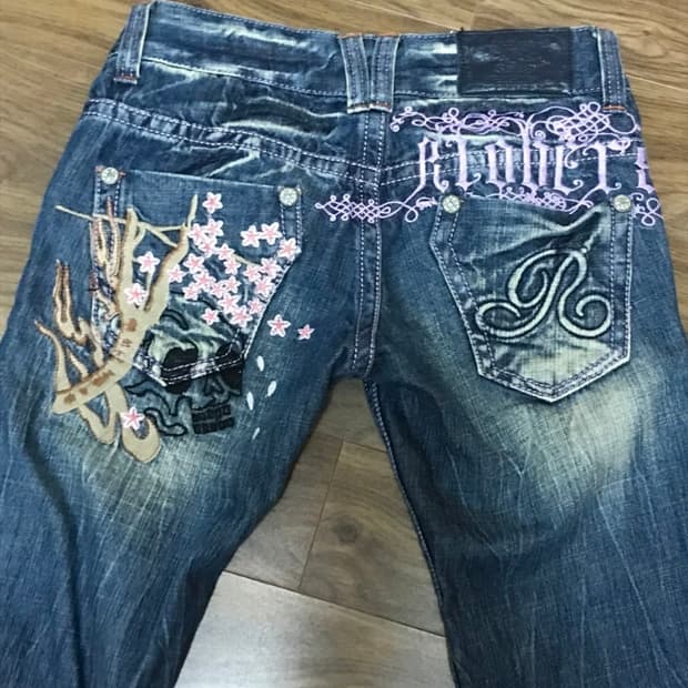 Rock revival 락이바이벌 빈티지 데님 팬츠