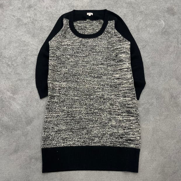 S KENZO 겐조 배색 니트 원피스