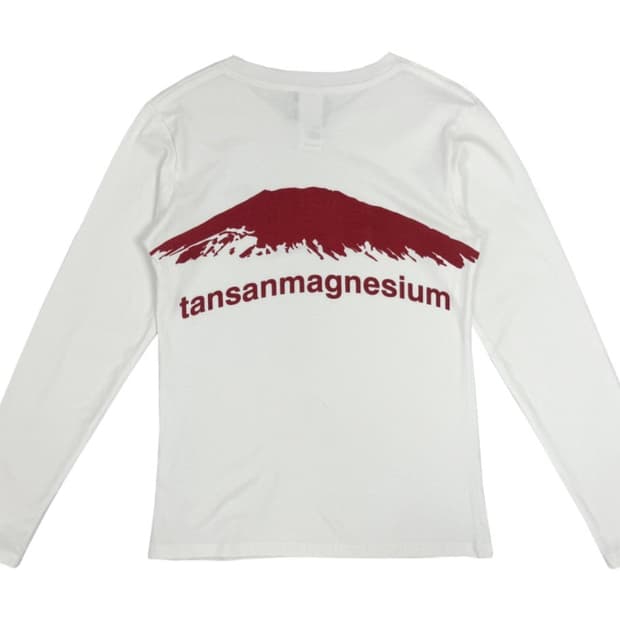 탄산 마그네슘 마운틴 롱슬리브 화이트