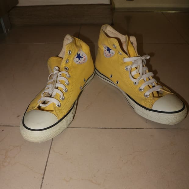 컨버스 하이 옐로우