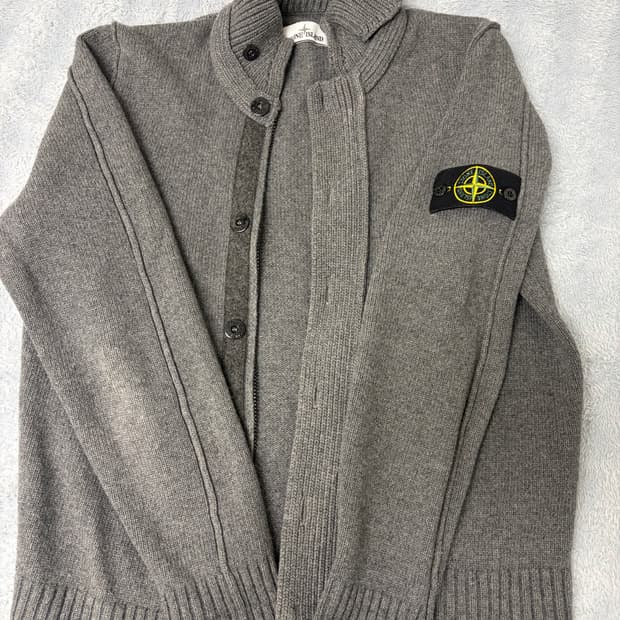 스톤아일랜드 니트 가디건 L