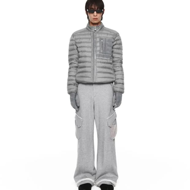 엑슬림 EP.8 경량패딩 / 그레이 / M