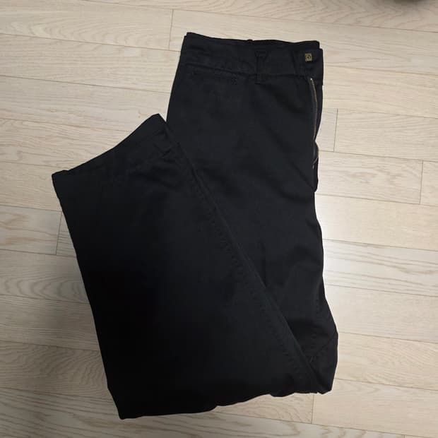 나나미카 와이드 치노 블랙 36사이즈