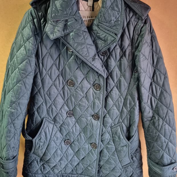 버버리 여성 퀼팅자켓 