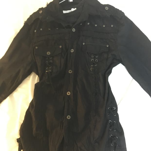 펑크아일렛셔츠shop502큐빈티지일본빈티지