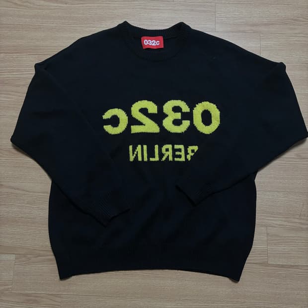 032c selfie 니트 m 사이즈