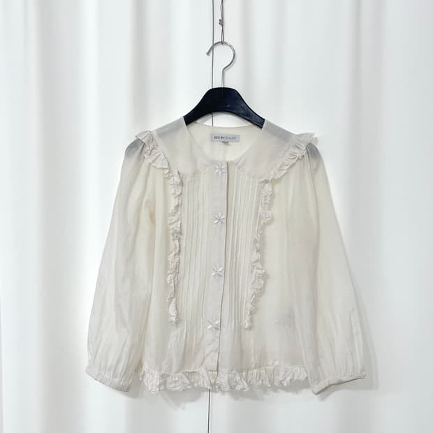 SEE BY CHLOE frill blouse 