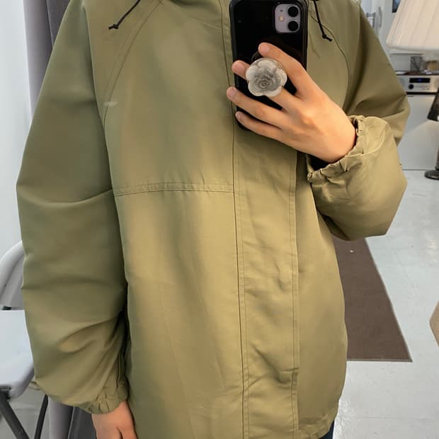 카키 야상 자켓 일본빈티지