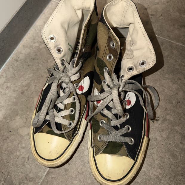 BAPE x Converse 척 70 하이 카모