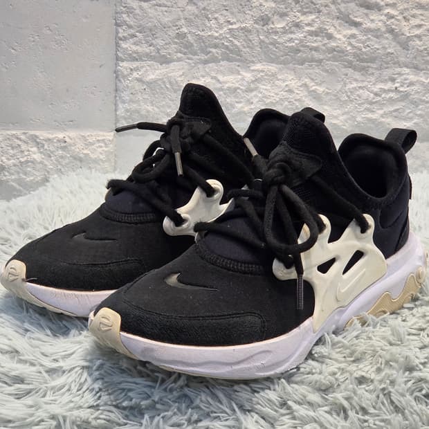 7a-28:나이키 리액트 프레스토 블랙 230mm