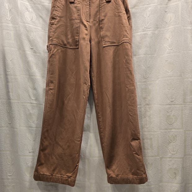 잇미샤 It Michaa 여성 기모 와이드 팬츠 브라운 76(28~29)