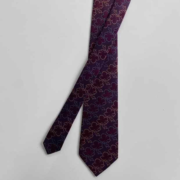 BALENCIAGA 발렌시아가 정품 명품 넥타이 7.9cm