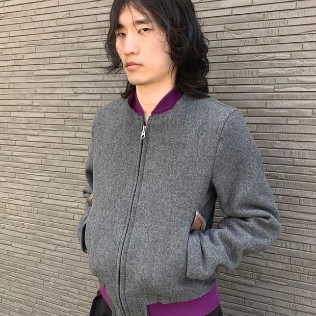 kolor 컬러 레이어드 블루종
