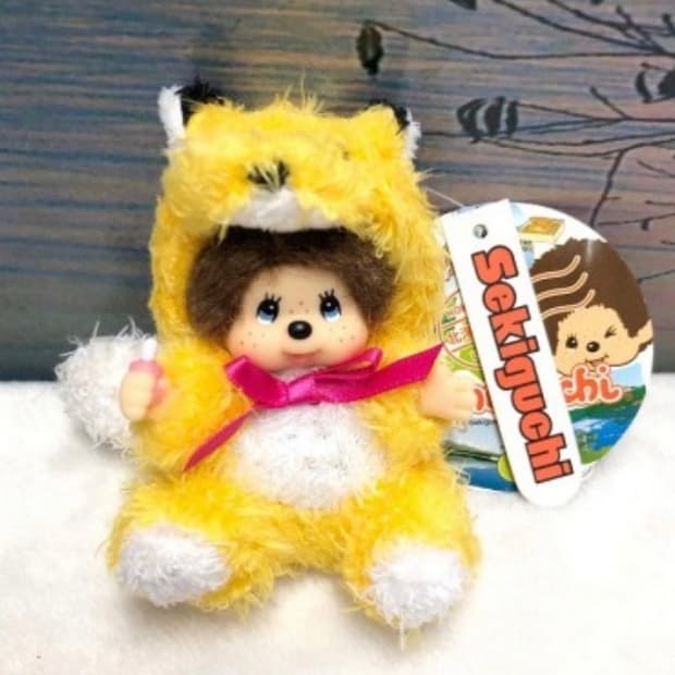 고전) 홋카이도 한정판 모코모코 여우 몬치치