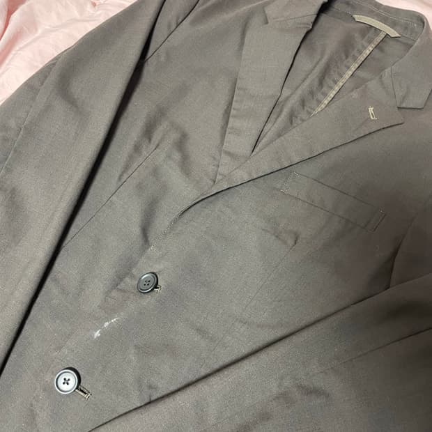 브라운 블레이저 자켓