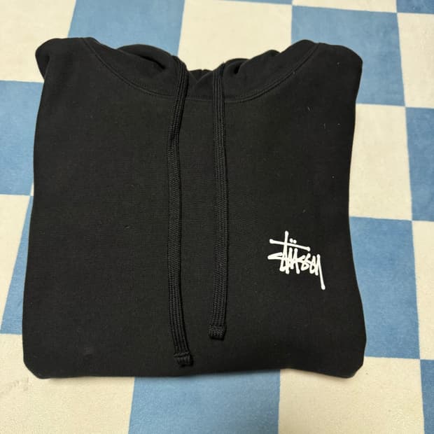 스투시 베이직 후드(L) 미시착 새상품