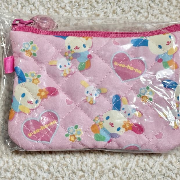산리오 우사하나 모두의퀼트 파우치
