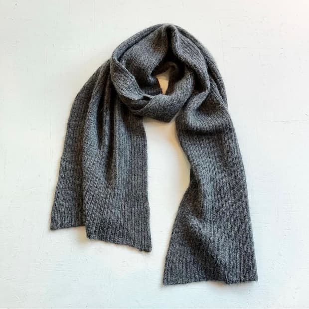 80's 이세이미야케 울 머플러