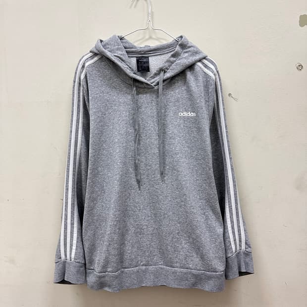 아디다스 그레이 후드티