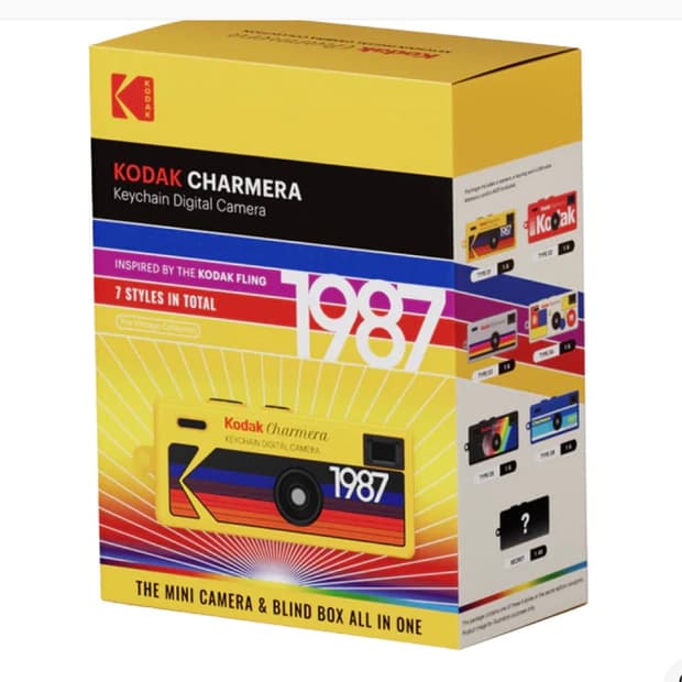 코닥 차메라 키체인 필름카메라 미개봉 랜덤박스 (1개입)