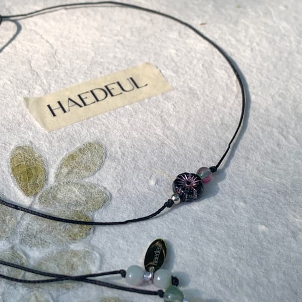Lavender Bloom necklace