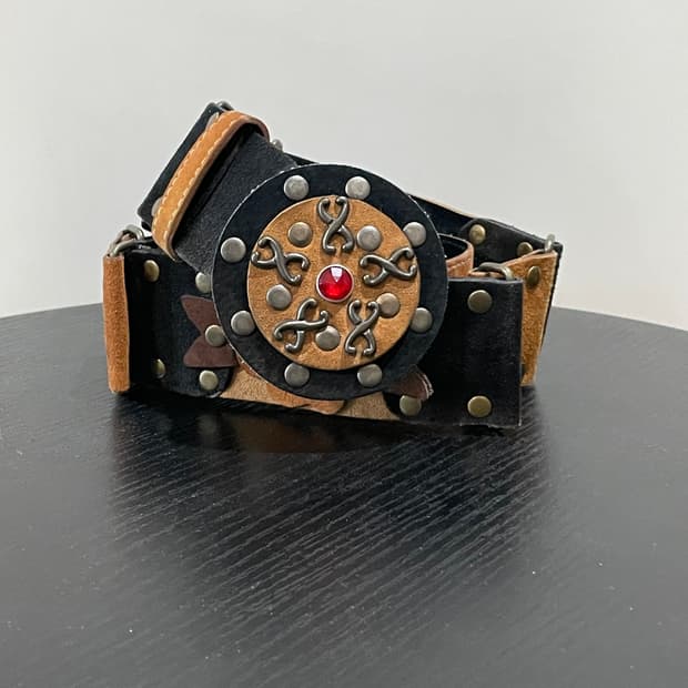 Woman western belt / 여자 웨스턴 에스닉 벨트