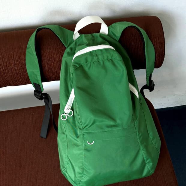 High count fabric utility easy backpack