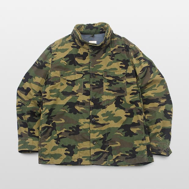 GAP Camouflage Field Jacket Made In Indi
