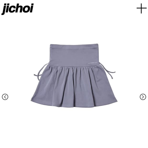 지초이 컴포트 셔링스커트+팬츠 