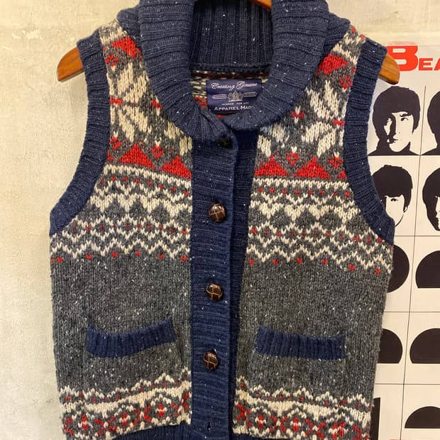 Japan 빈티지 니트베스트