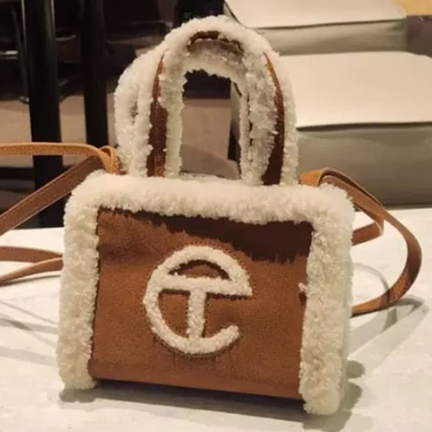 텔파 어그 콜라보 미니백 스몰 체스트넛