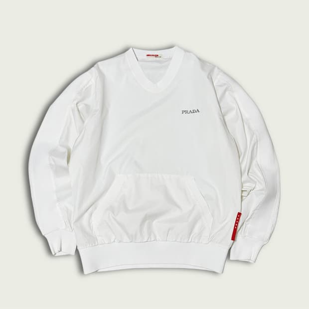 00's 프라다 스포츠 나일론 웜업