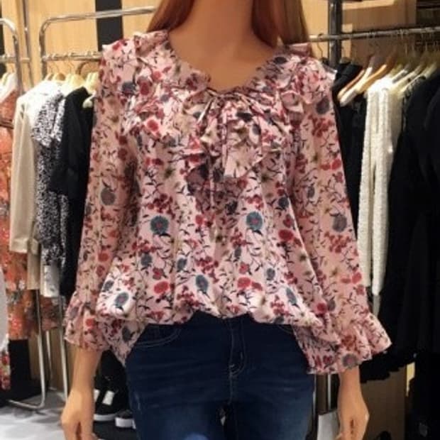 새) 에고이스트 진주 블라우스 