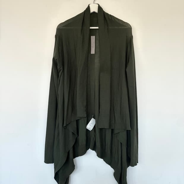 릭오웬스 2016 립 니트 가디건