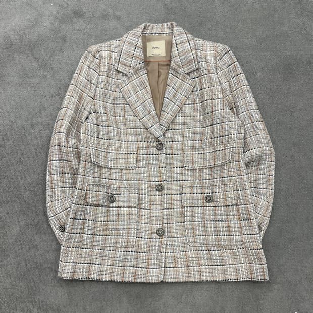 85 로엠 트위드 자켓