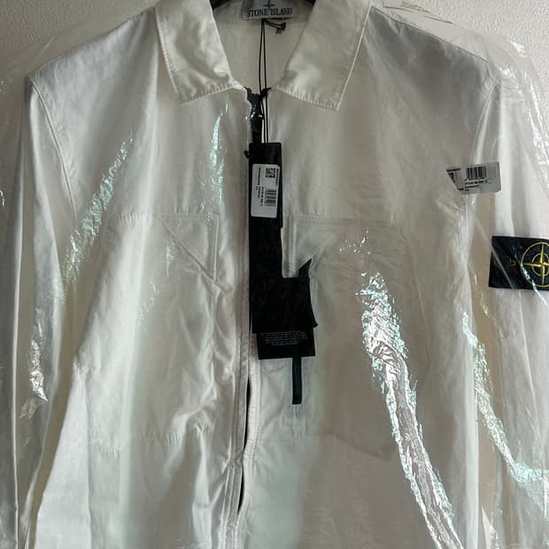 스톤아일랜드 올드 트리트먼트 자켓 23ss XL(105-110) 새상품