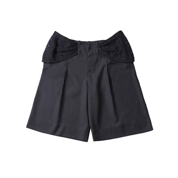 Ulika 울리카 상투스 하프 슬랙스 블랙(m size)