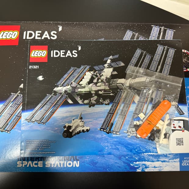 레고 아이디어스 21321 국제우주정거장 아크릴 케이스 포함